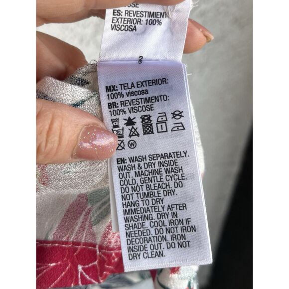 Roxy Floral Shift Dress - Size Small - Multicolored - Picture 8 of 8